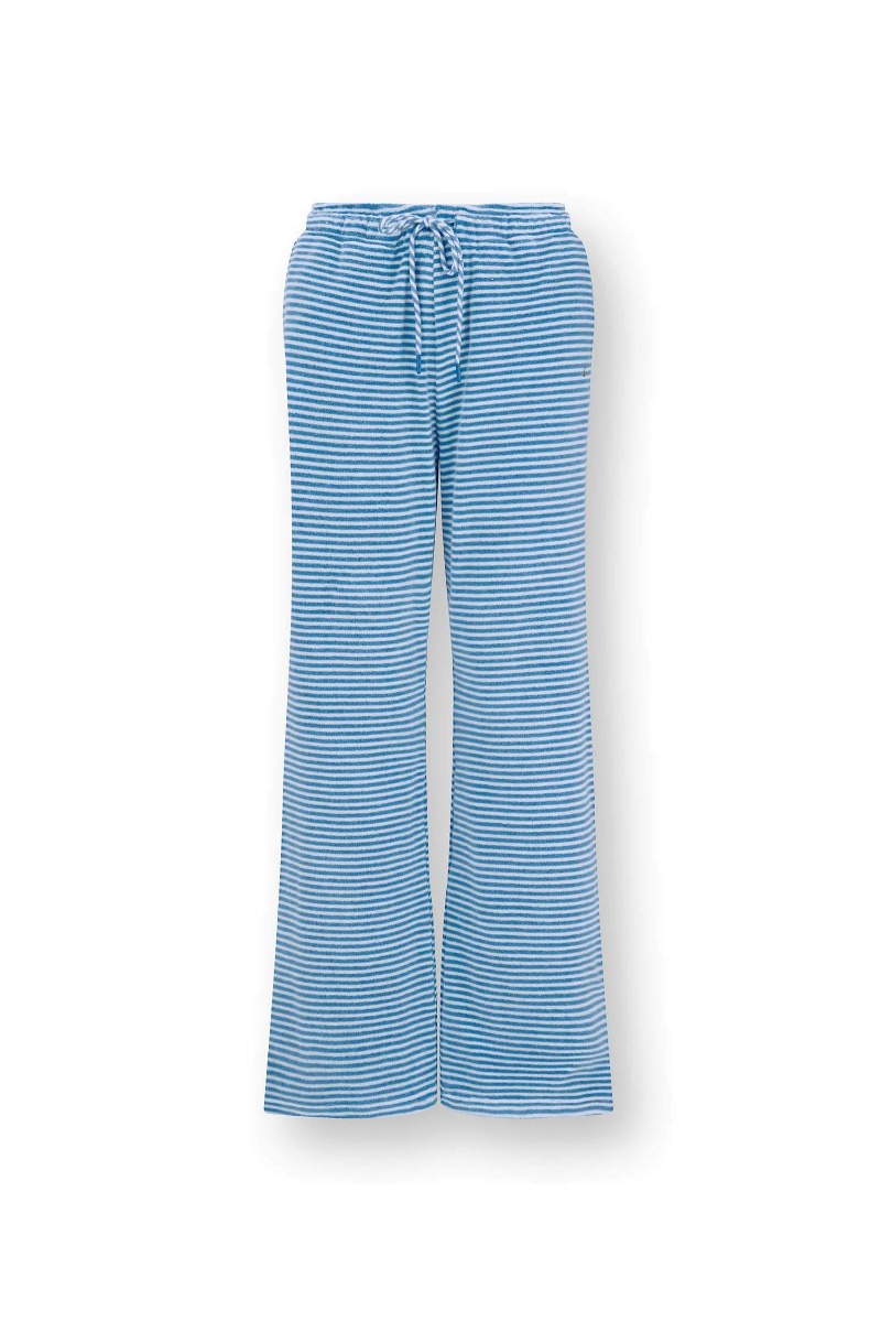 Color Relation Product Britta Long Trousers Little Sumo Stripe Blue