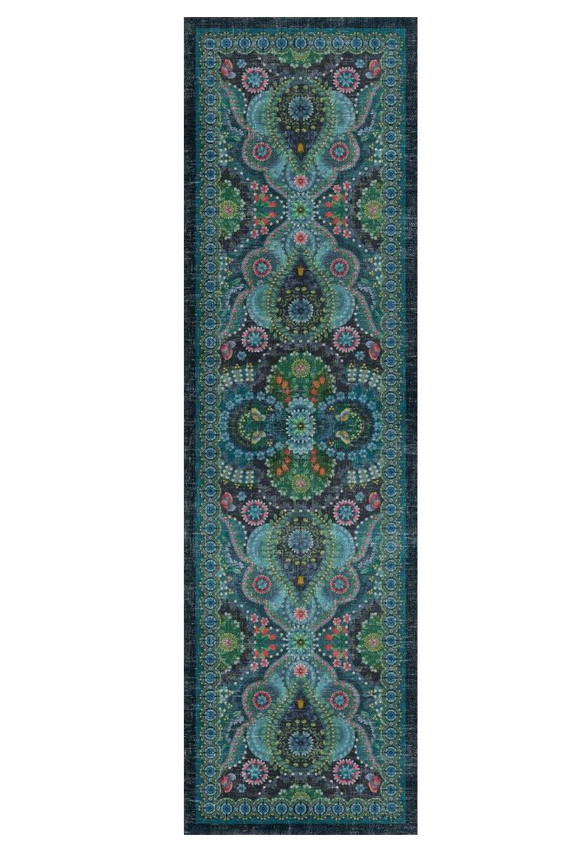 Color Relation Product Moon Delight by Pip Carpet Runner Dark Blue