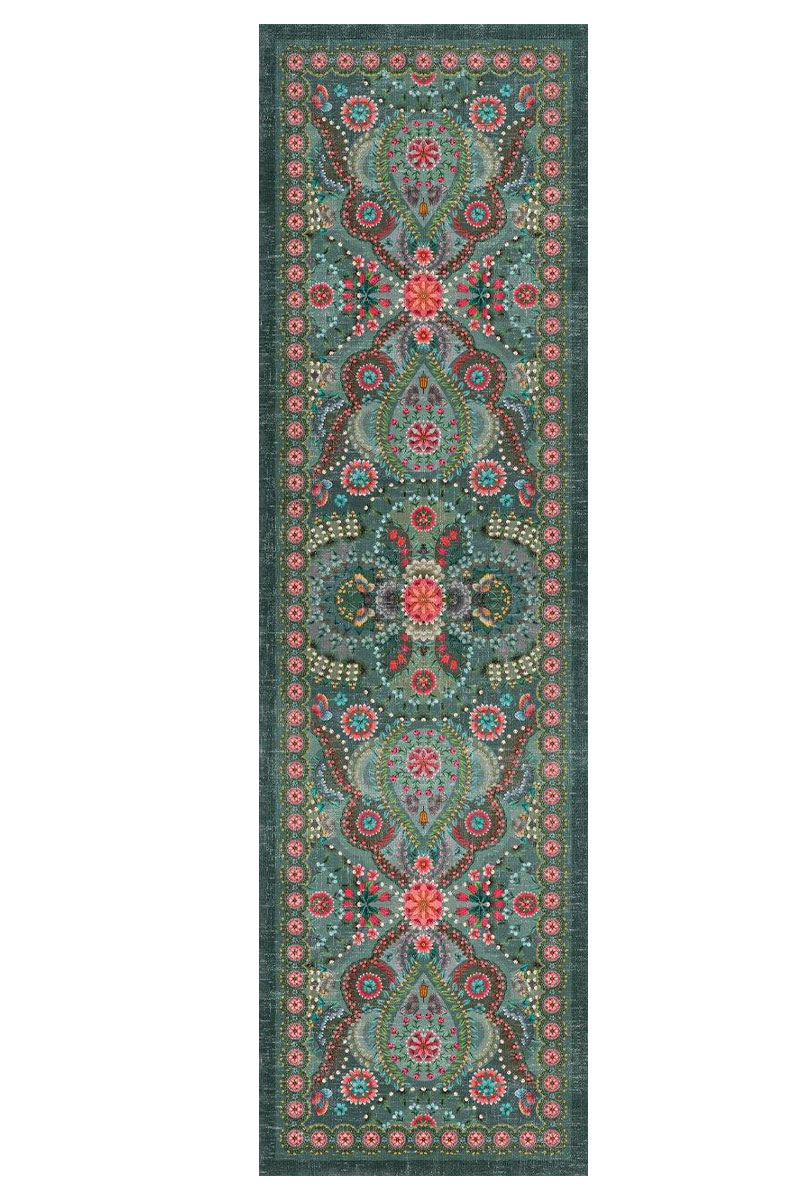 Color Relation Product Moon Delight by Pip Carpet Runner Green