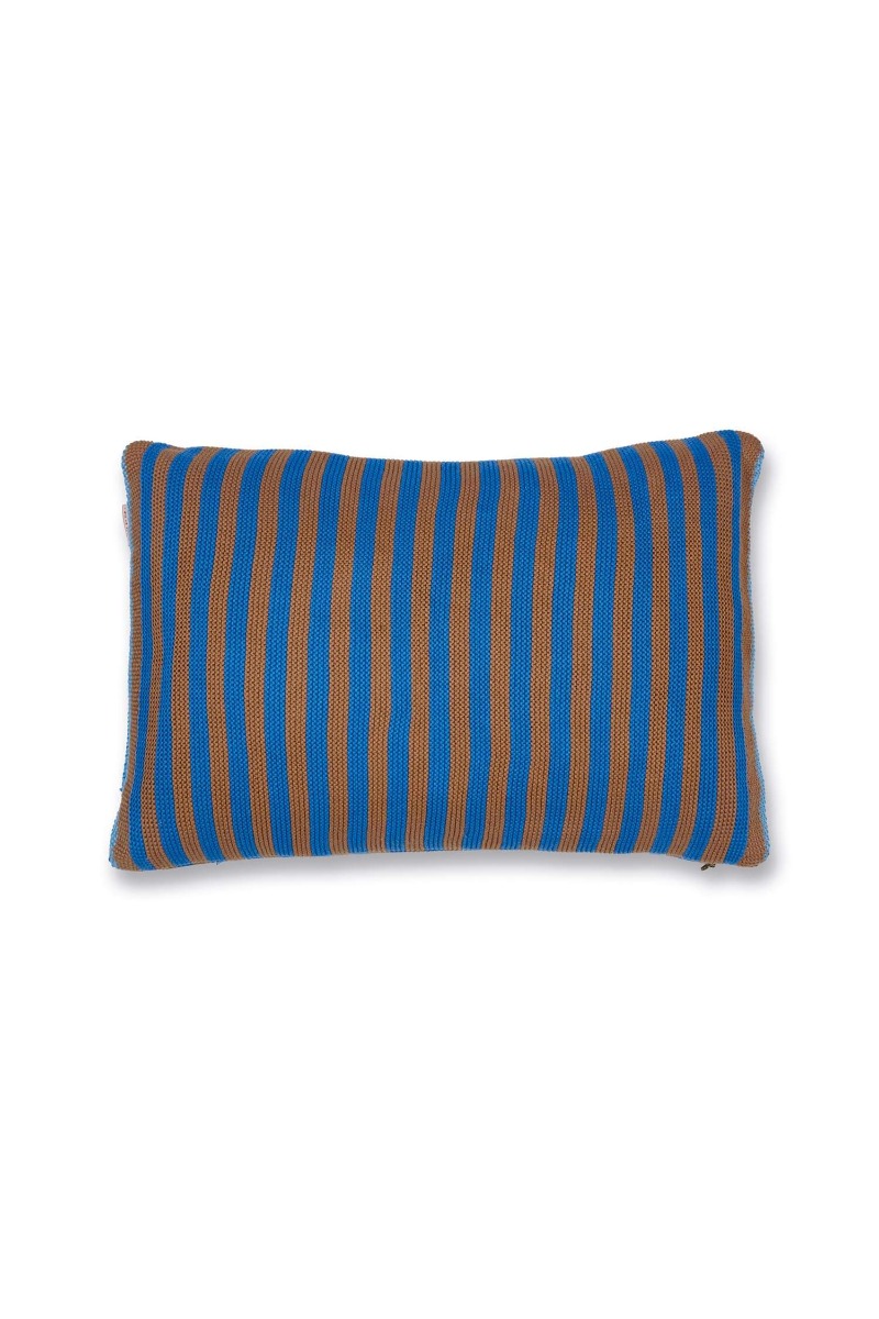 Pip Studio Sierkussen Bonsoir Stripe Blauw - Officiële Webshop