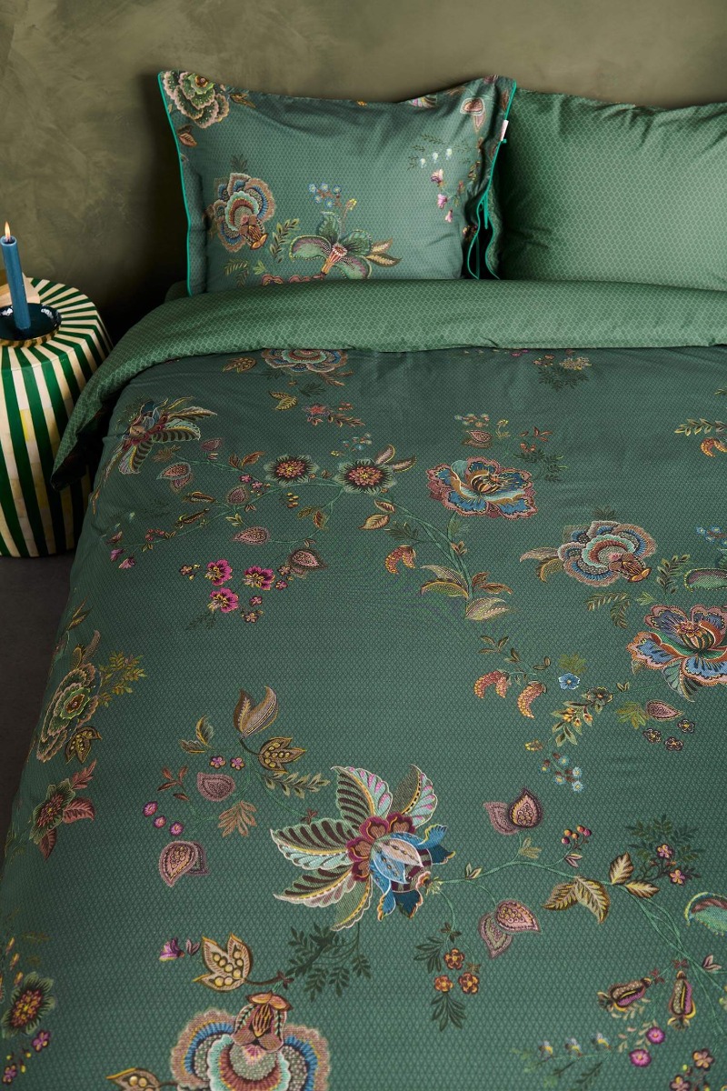 Color Relation Product Pillowcase Cece Fiore Green