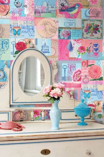 wallpower-non-woven-flowers-pink-multicolour-pip-studio-bright