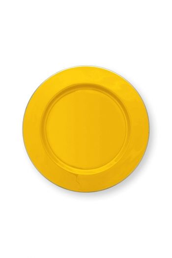 plate-metal-yellow-32cm-pip-studio