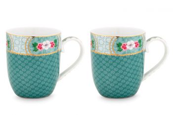 mugs-small-set-of-2-blue-botanical-print-blushing-birds-pip-studio-145-ml