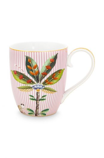 Mug-XL-450-ml-pink-gold-details-la-majorelle-pip-studio