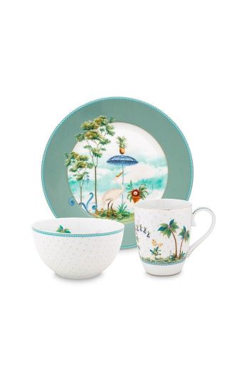 set-3-breakfast-set-jolie-blue-heron-palm-tree-dots-mug-plate-bowl-350-ml-21-cm-15-cm-porcelain-pip-studio