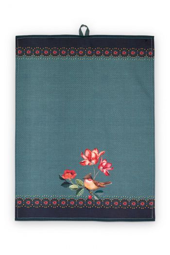 Tea-towel-green-winter-wonderland-pip-studio-50x70-cm