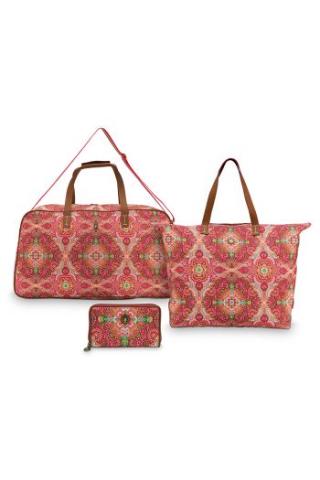 cadeau-set-tassen-set-rood-botanische-print-drie-stuks-pip-studio