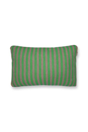 Cushion-Bonsoir-Stripe-Green-cotton-pip-studio