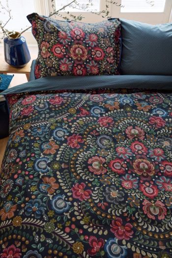 pillowcase-il-ricamo-dark-blue-embroided-flowers-cotton-pip-studio