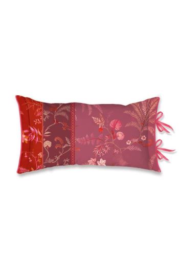 isola-cushion-pink-branches-leaves-flowers-cotton-pip-studio