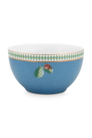 bowl-la-majorelle-made-of-porcelain-with-a-lady-bug-in-blue-9,5-cm