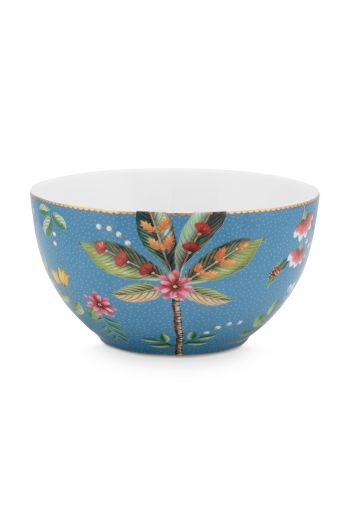 bowl-la-majorelle-made-of-porcelain-with-a-palm-tree-in-blue-15-cm