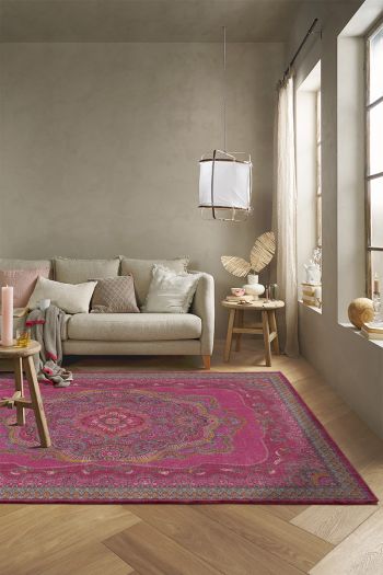 Vloerkleed-tapijt-bohemian-rood-bloemen-majorelle-pip-studio-155x230-200x300
