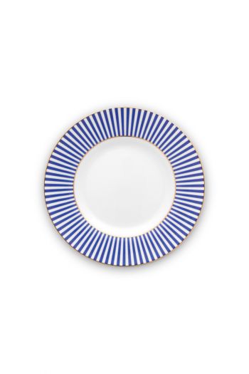 plate-royal-stripes-17-cm-6/48-blue-white-pip-studio-51.001.244