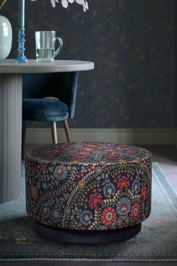 pip-studio-stool-low-il-ricamo-dark-blue-home-decor