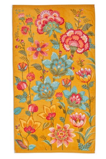 beach-towel-sunny-side-up-yellow-cotton-terry-velours-flowers-pip-studio