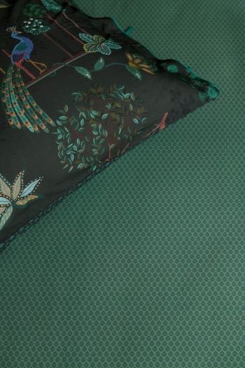 fitted-sheet-green-bedding-pip-studio-thousand-leaves