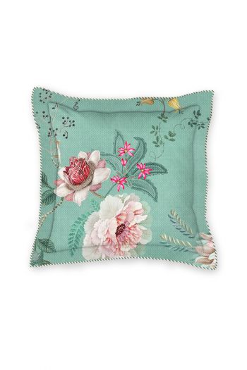 square-cushion-tokyo-bouquet-green-floral-print-pip-studio-45x45-cotton 