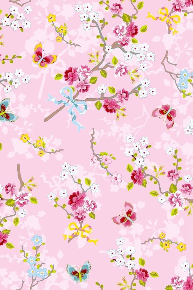 Wonderlijk Chinese Rose pink wallpaper pink | Pip Studio the Official website KF-47