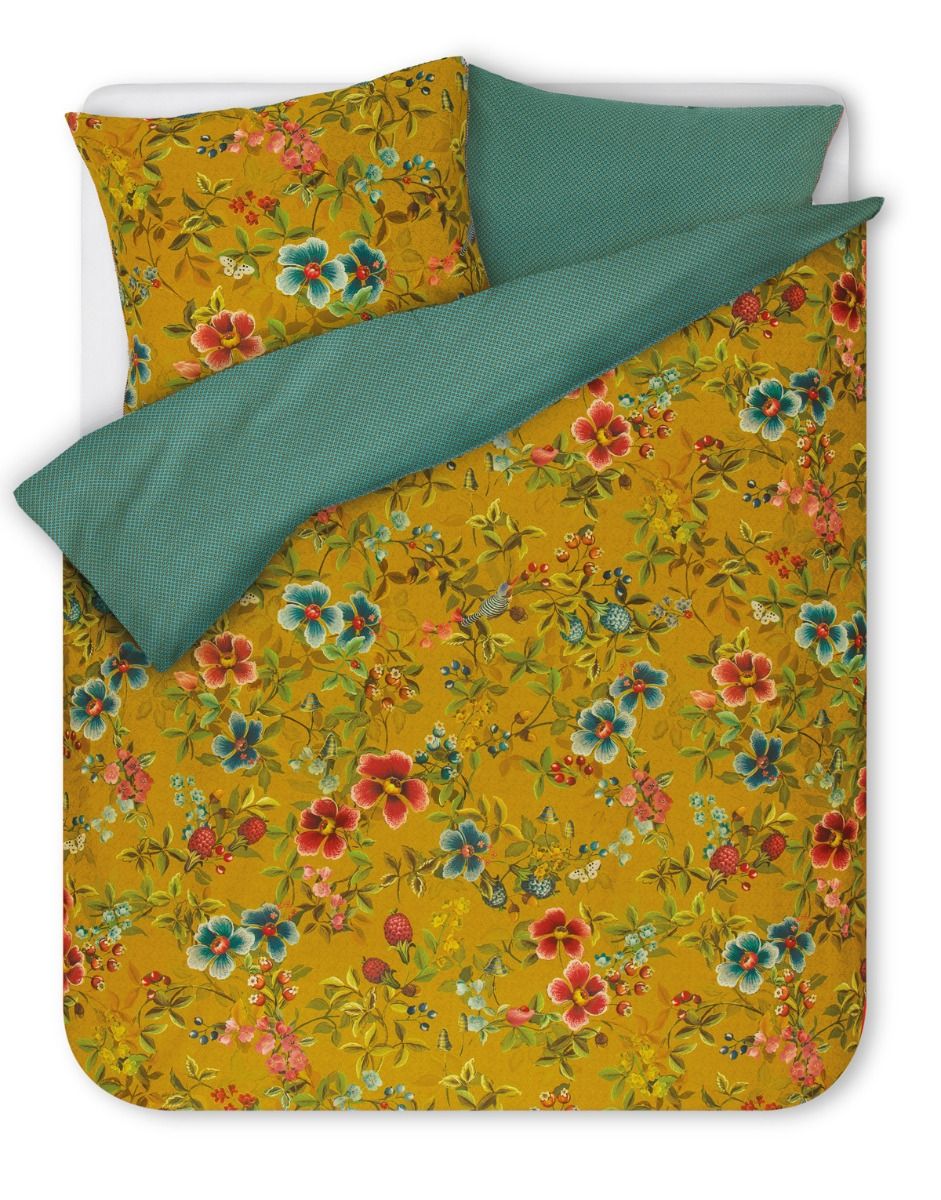 Duvet Cover Floral Delight Yellow Pip Studio The Official Website