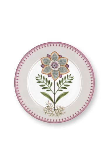 plate-lily-lotus-off-white-21cm-flower-porcelain-pip-studio