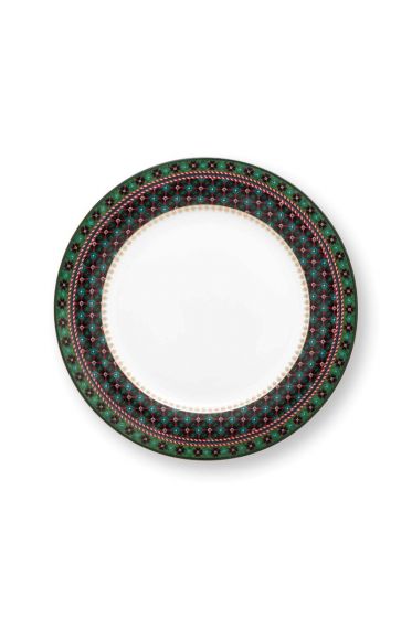 Pip-Studio-Dinerbord-Clover-Groen-26.5cm