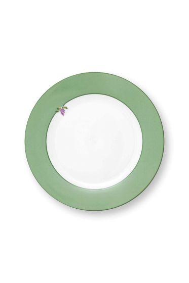 Pip-Studio-Breakfast-Plate-Lily&Lotus-Uni-Light-Green-23cm