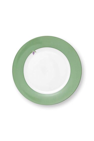 Pip-Studio-Dinner-Plate-Lily&Lotus-Uni-Light-Green-26.5cm