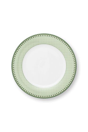 Pip-Studio-Dinner-Plate-Lily&Lotus-Tiles-Light-Green-26.5cm