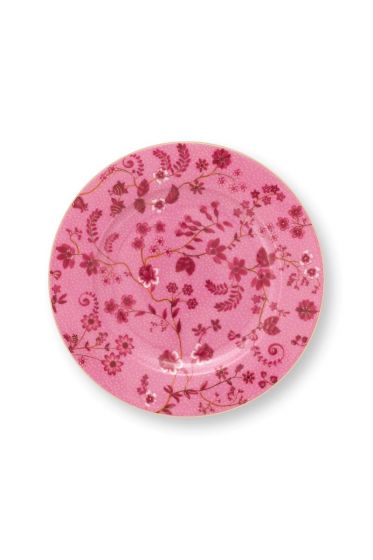 Pip-Studio-Pastry-Plate-Jolie-Flowers-Pink-17cm