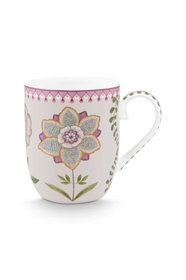 mug-small-lily-lotus-off-white-145ml-flower-porcelain-pip-studio