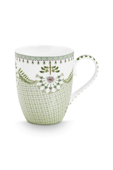 Pip-Studio-Mug-Large-Lily&Lotus-Tiles-Light-Green