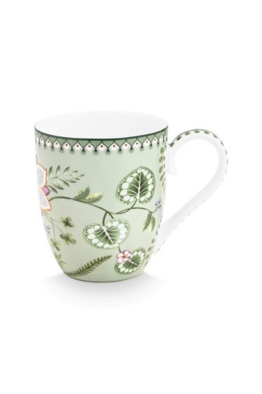 Pip-Studio-Tasse-XL-Lily&Lotus-Hellgrün