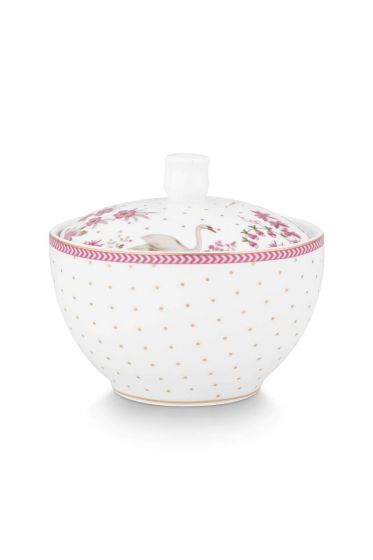 Pip-Studio-Sugar-Bowl-Jolie-Dots-Gold-Pink