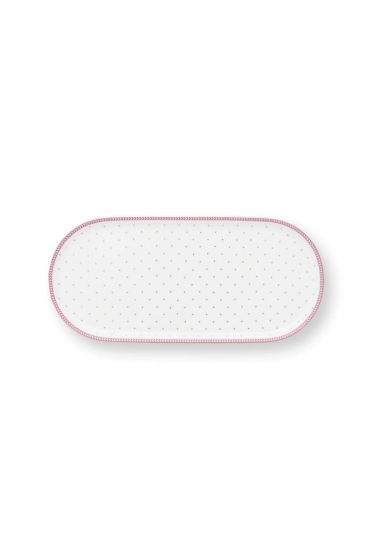 Pip-Studio-Plate-Sugar-&-Creamer-Jolie-Dots-Gold-Pink