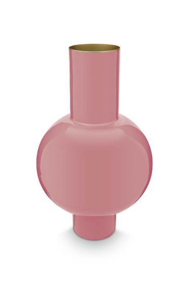 vase-metal-medium-pink-24x40-cm-pip-studio-home-decor