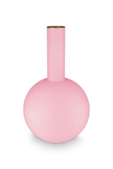 Pip-Studio-Vase-Metal-Large-Matt-Light-Pink-42cm