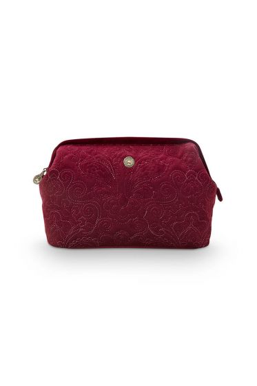 toilettas-buidel-extra-groot-rood-quiltey-days-velvet-30x20.7x13.8-cm