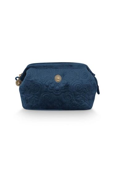 cosmetic-purse-small-velvet-quiltey-days-blue-19x12x8.5-cm-pip-studio-velvet
