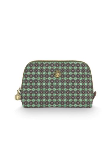 coby-cosmetic-bag-triangle-small-clover-green-19-15x12x6cm-pu-pip-studio