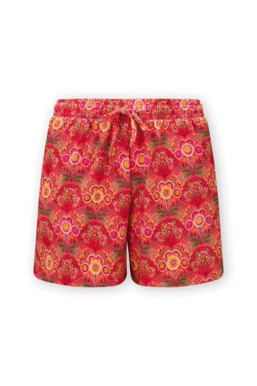 Pip-Studio-Kurze-Hose-Fiesta-de-Flamencos-Rot-Bekleidung