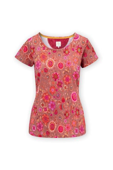 Top Short Sleeve Señorita Pip Dark Pink