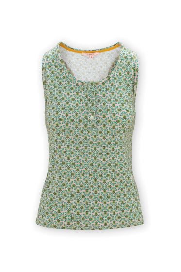 Pip-Studio-Sleeveless-Top-Verano-Green-Wear