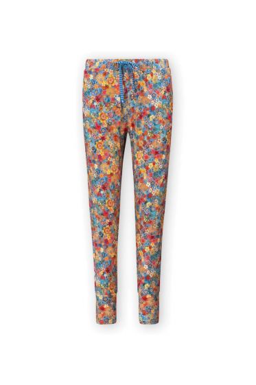 Pip-Studio-Lange-Broek-Tutti-i-Fiori-Licht-Blauw-Damesmode