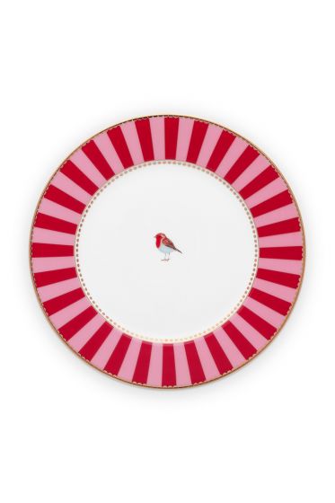 pastry-plate-love-birds-in-red-and-pink-with-bird-17-cm