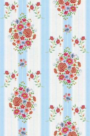 fotobehang-vliesbehang-bloemen-blauw-pip-studio-embroidery