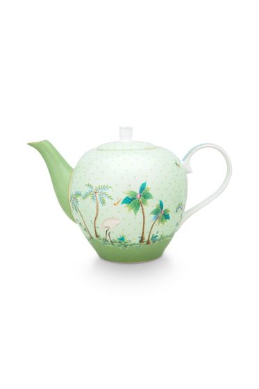 tea-pot-jolie-green-gold-details-large-porcelain-pip-studio-1,6-liter