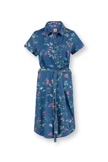 nightdress-short-sleeve-dolijn-flower-print-dark-blue-tokyo-blossom-pip-studio-xs-s-m-l-xl-xxl