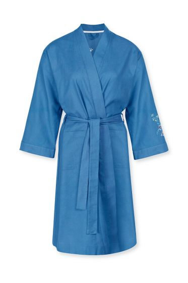 Kimono-3/4-sleeve-botanical-print-blue-flirting-birds-embroidery-pip-studio-xs-s-m-l-xl-xxl